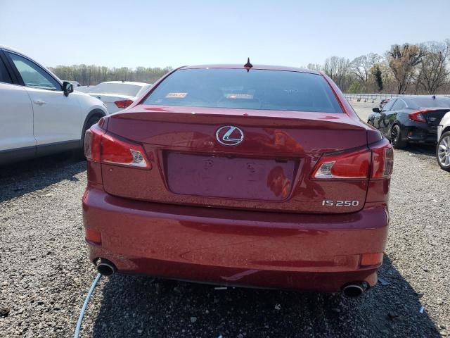  LEXUS IS 2012 Burgundy