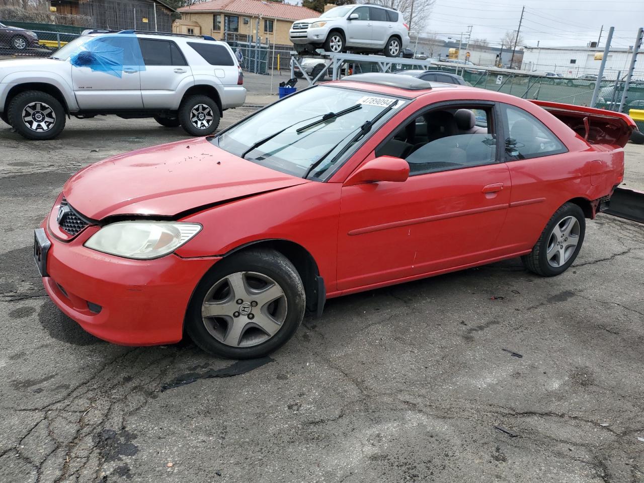2004 Honda Civic Ex на продаже в Denver, CO - Front End