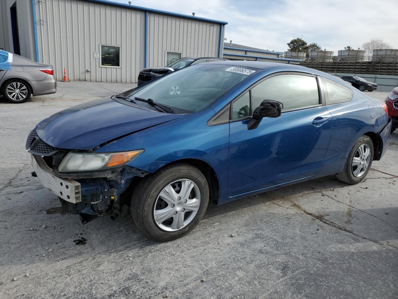 2012 Honda Civic Lx en Venta en Tulsa, OK - Front End