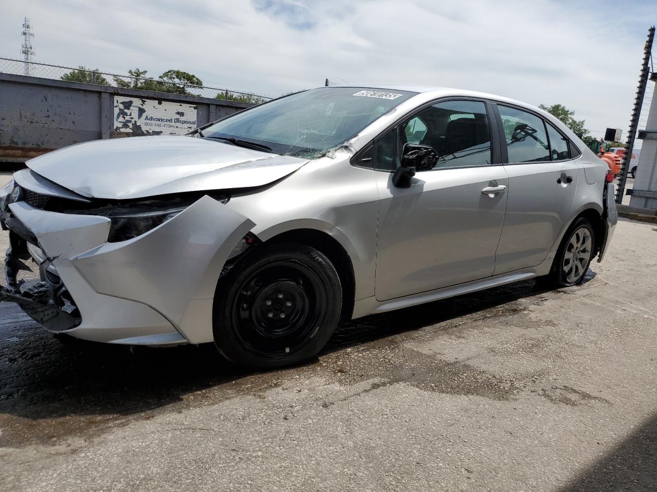 2022 Toyota Corolla Le на продаже в Orlando, FL - All Over