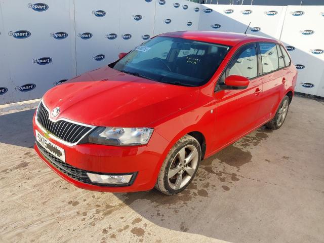 2015 SKODA RAPIDSP-BK for sale at Copart BRISTOL