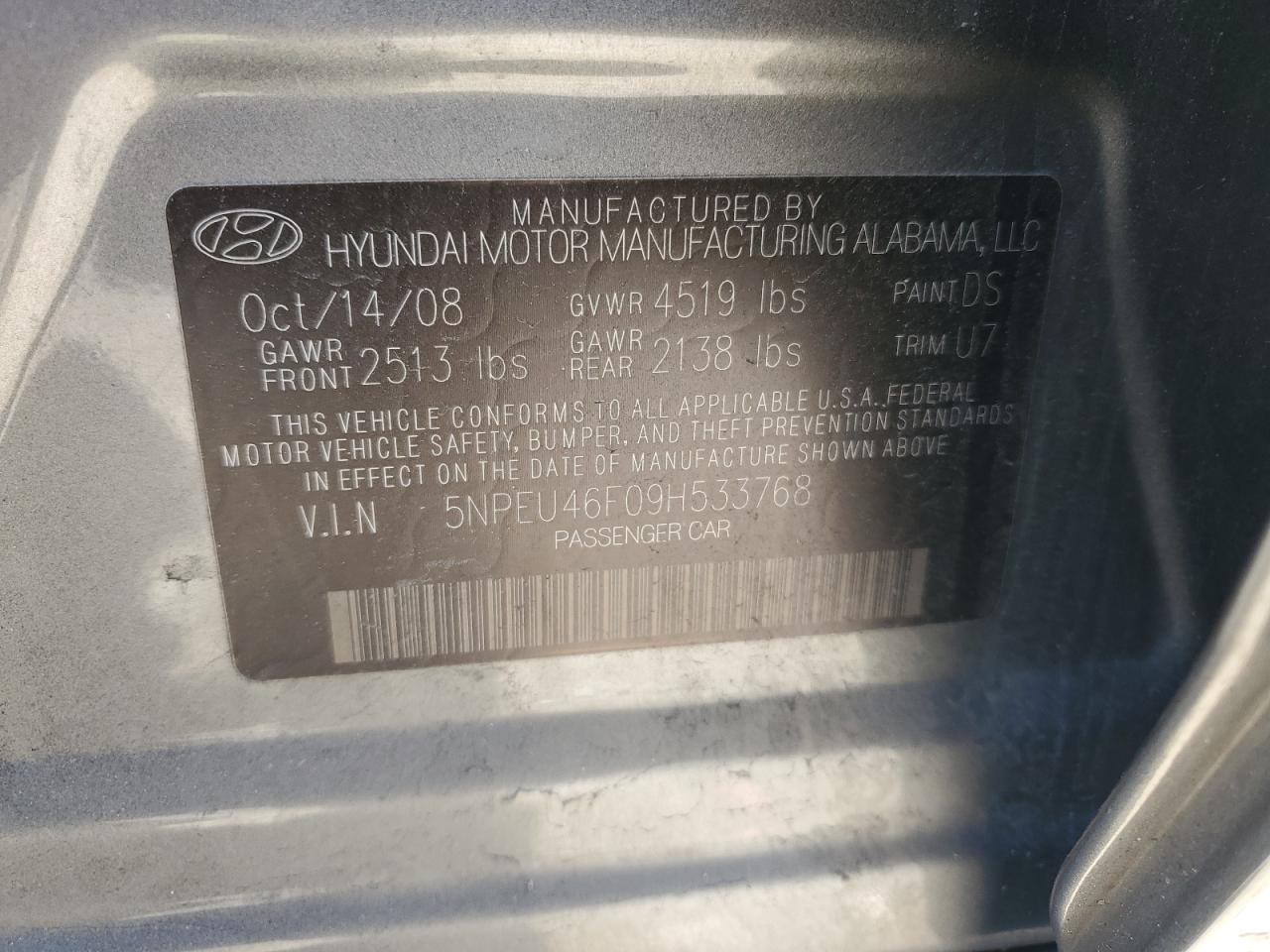 2009 Hyundai Sonata - Image 14