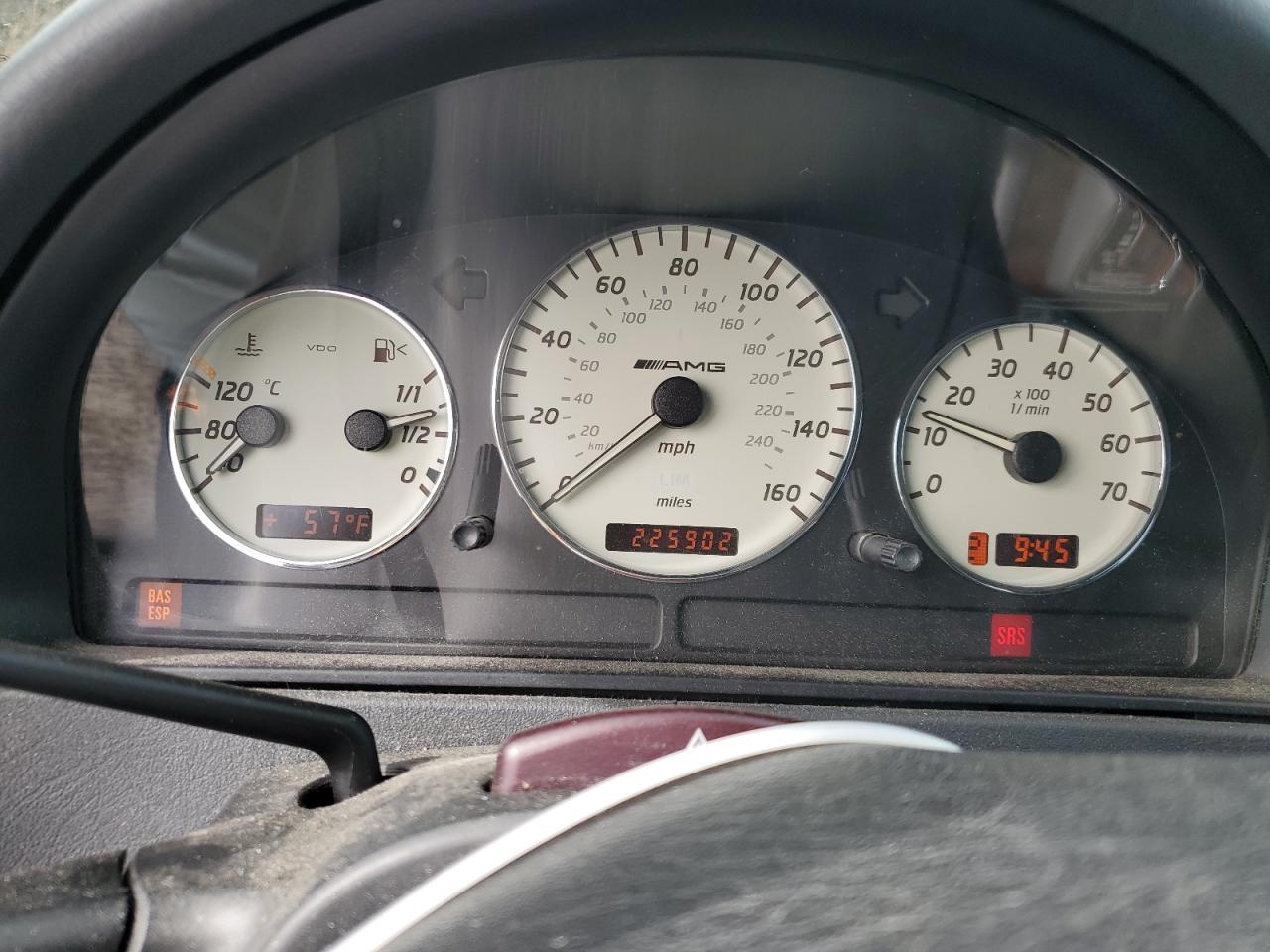 2000 Mercedes-Benz Ml 55 VIN: 4JGAB74E1YA166848 Lot: 47744615