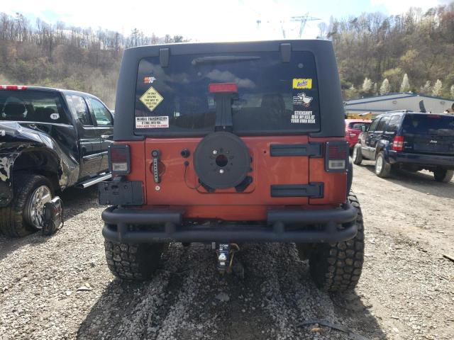 Позашляховики JEEP WRANGLER 2014 Оранжевий