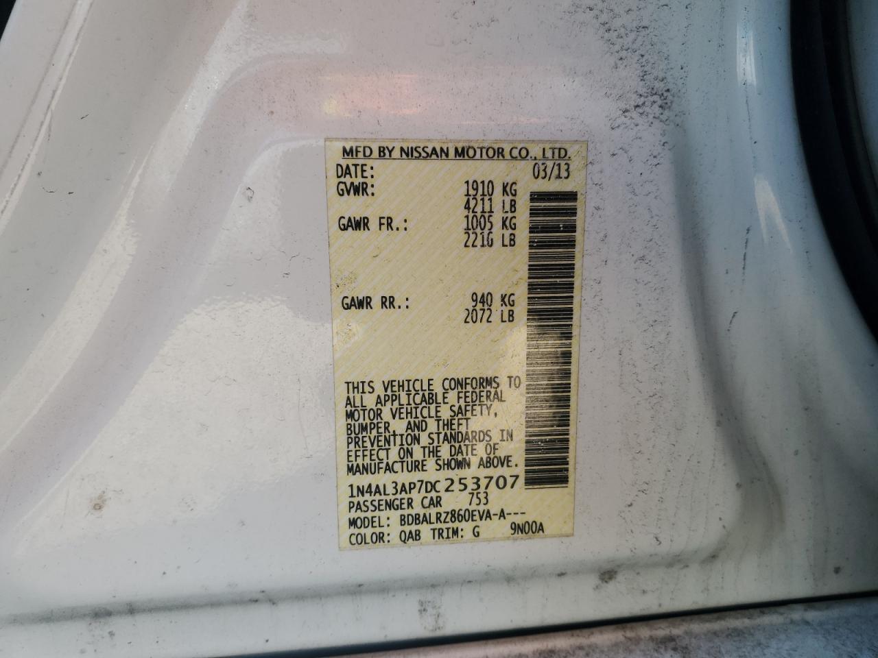 2013 Nissan Altima - Image 12