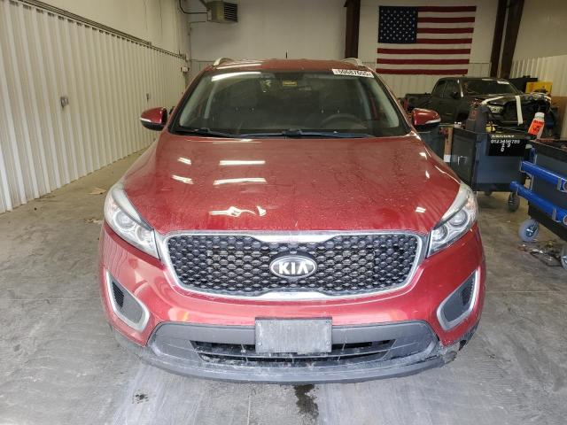  KIA SORENTO 2017 Czerwony