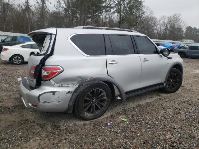  NISSAN ARMADA 2018 Сріблястий