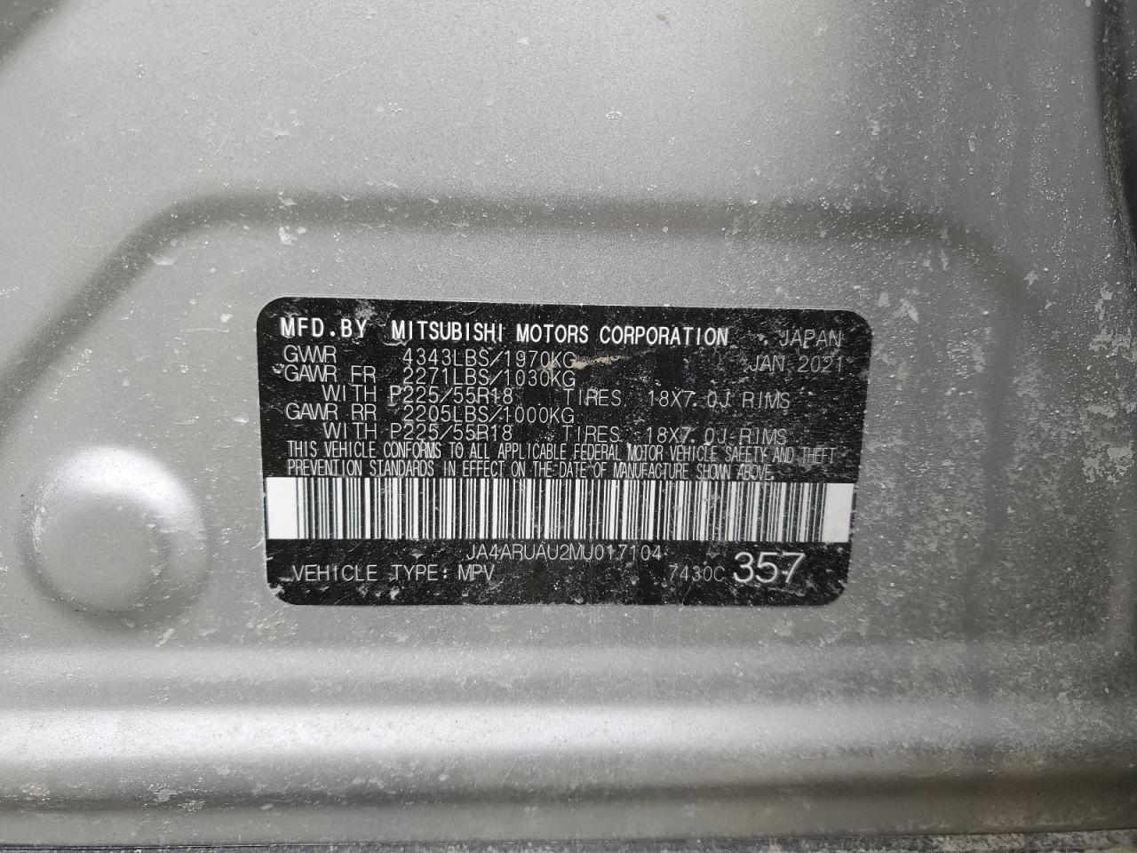 2021 Mitsubishi Outlander - Image 14