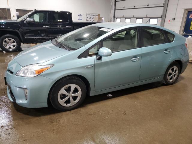 Hatchbacks TOYOTA PRIUS 2013 Srebrny