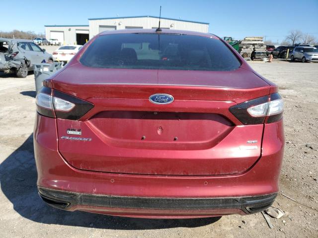  FORD FUSION 2016 Czerwony