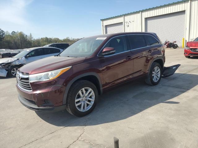 2014 Toyota Highlander Le