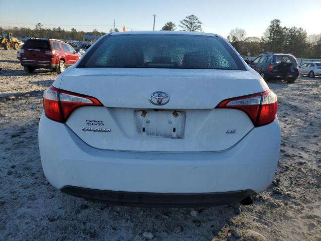  TOYOTA COROLLA 2016 White
