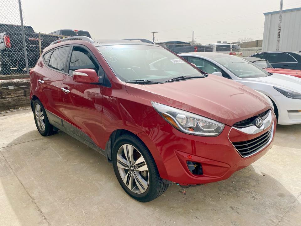  HYUNDAI TUCSON 2014 Бургунді