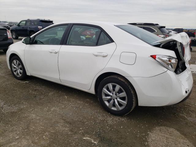  TOYOTA COROLLA 2014 Белый