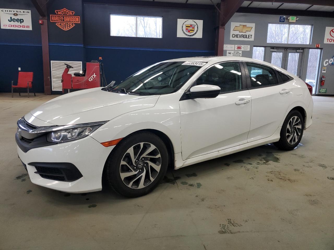 2018 Honda Civic Ex en Venta en East Granby, CT - Front End