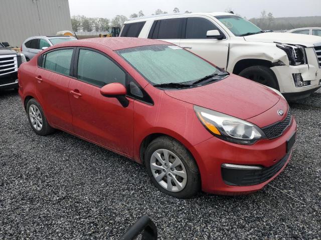 Sedans KIA RIO 2017 Czerwony