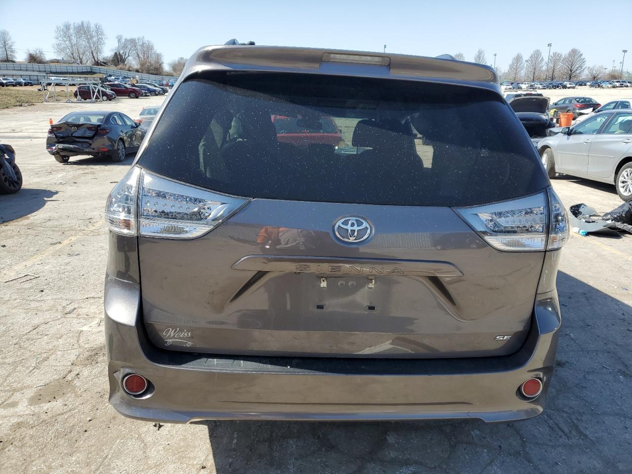 2015 Toyota Sienna Sport VIN: 5TDXK3DC2FS629568 Lot: 48171645