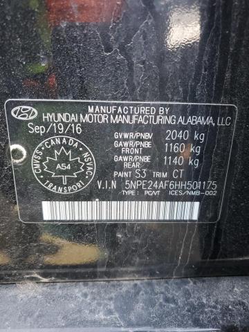 2017 HYUNDAI SONATA SE