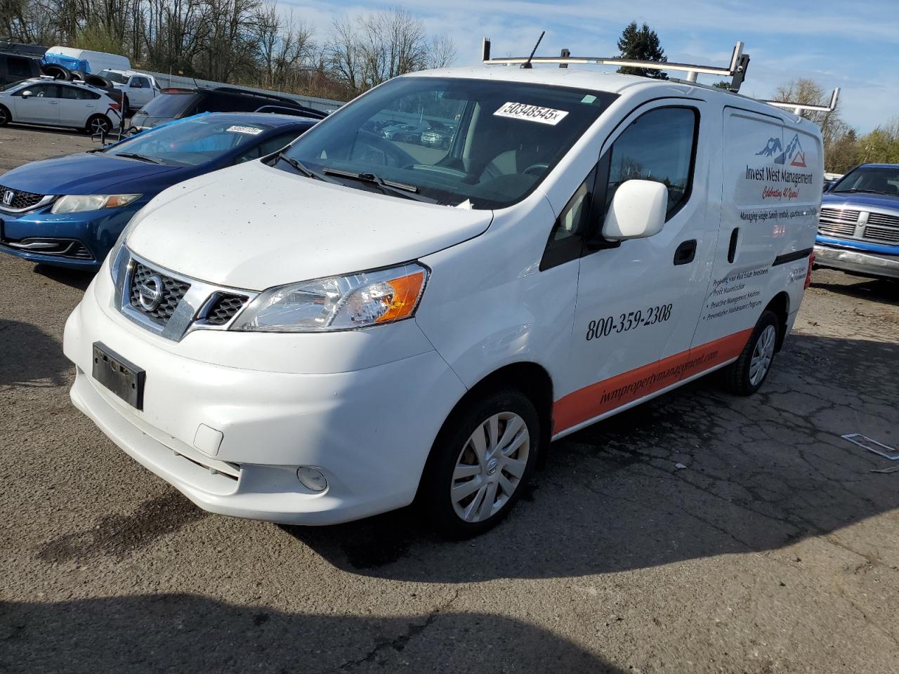 2018 Nissan Nv200 2.5S na sprzedaż w Portland, OR - Side