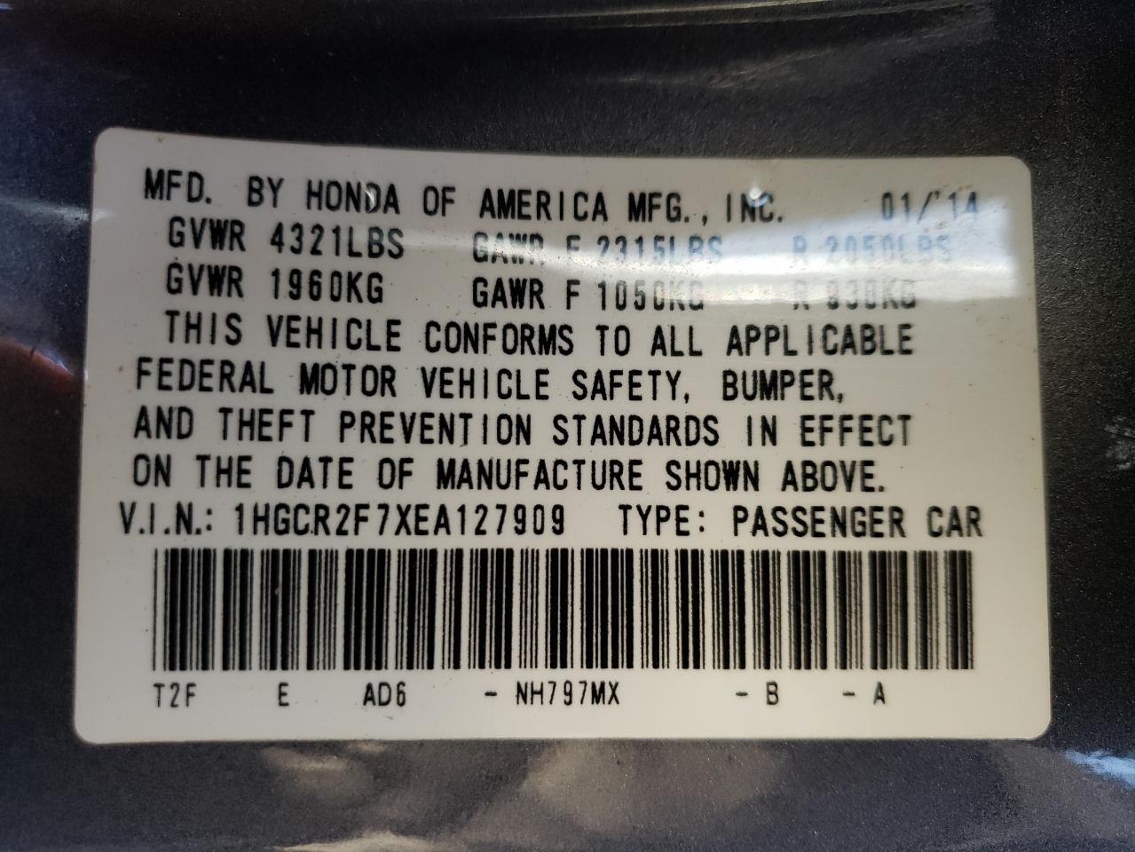 2014 Honda Accord - Image 12