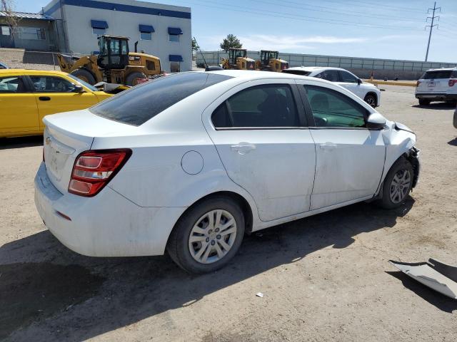  CHEVROLET SONIC 2018 Белый