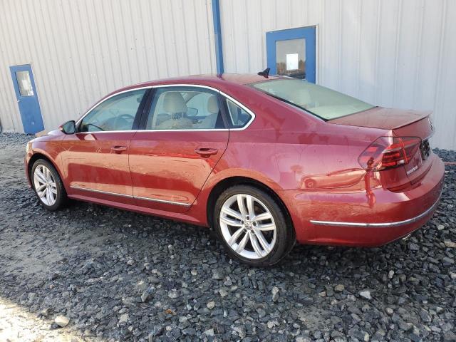  VOLKSWAGEN PASSAT 2018 Czerwony