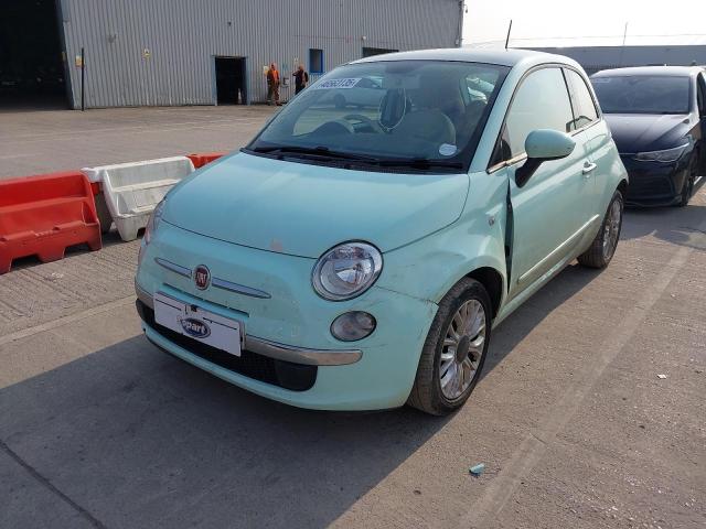 2014 FIAT 500 LOUNGE for sale at Copart CHESTER