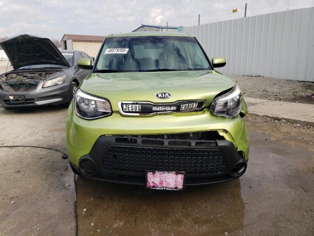  KIA SOUL 2016 Зеленый