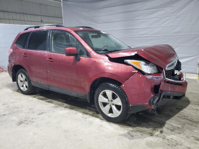Parquets SUBARU FORESTER 2014 Czerwony