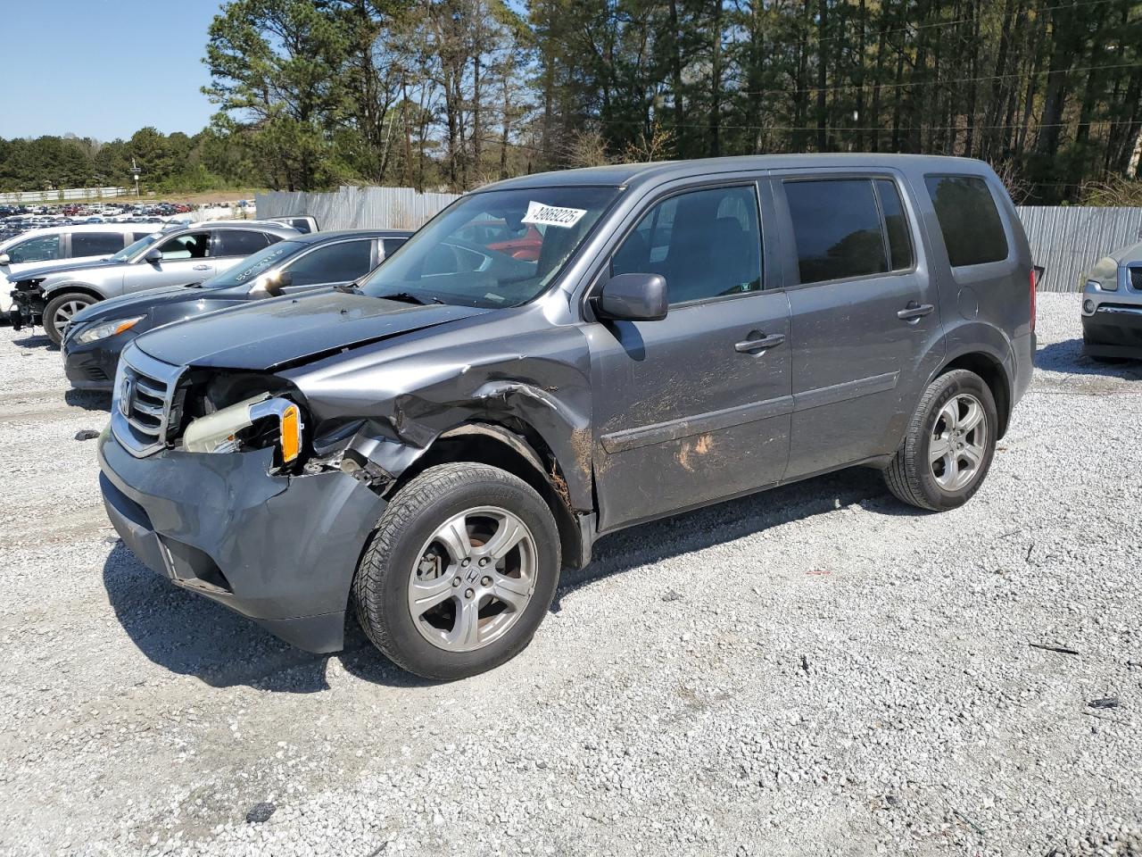 2012 Honda Pilot Exl for Sale in Fairburn, GA - Front End