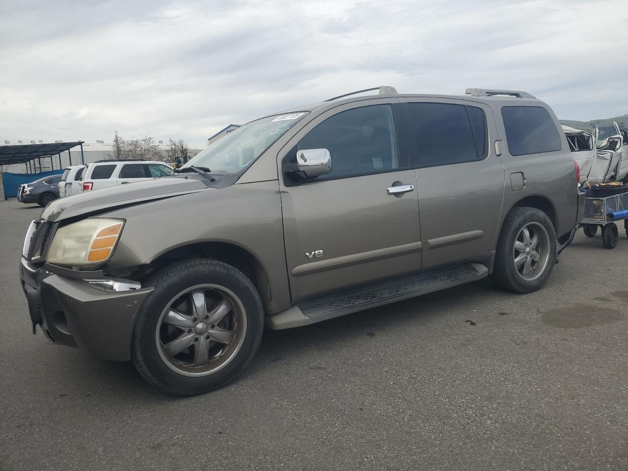 2007 Nissan Armada Se за продажба в San Martin, CA - Vandalism