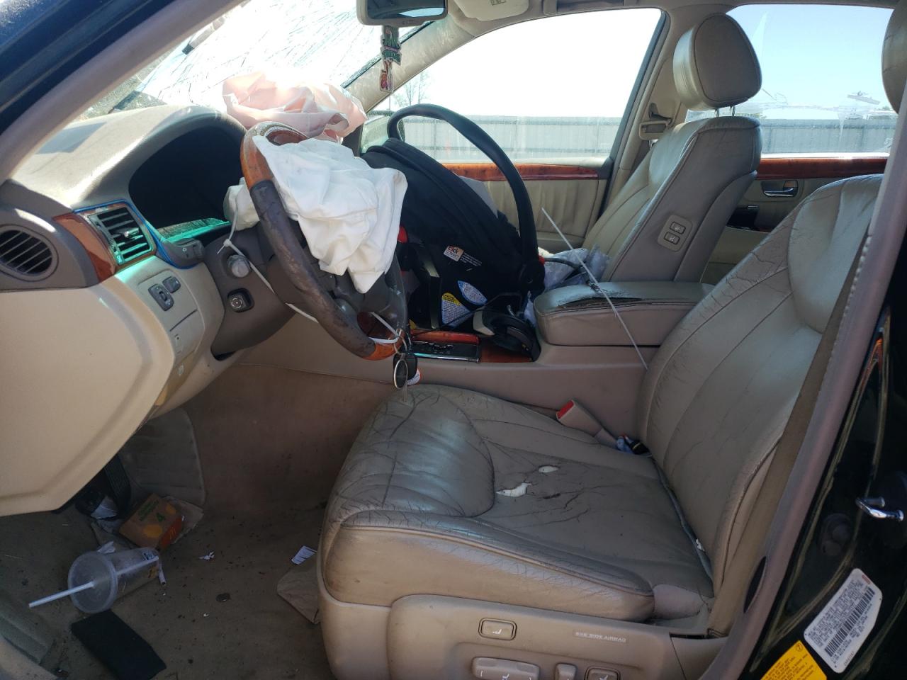 2002 Lexus Ls 430 VIN: JTHBN30F820066121 Lot: 50771295