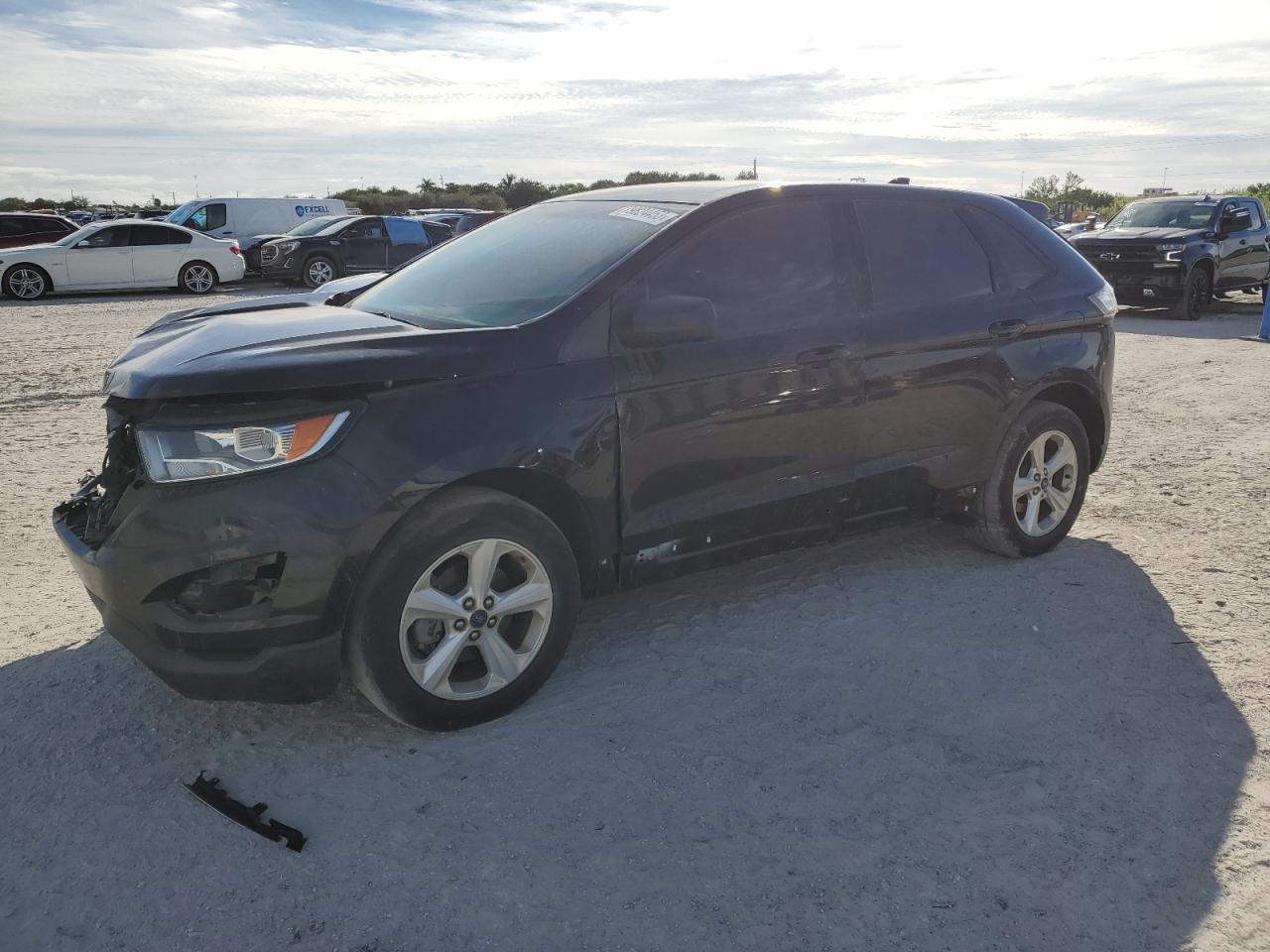 2015 Ford Edge Se იყიდება West Palm Beach-ში, FL - Front End