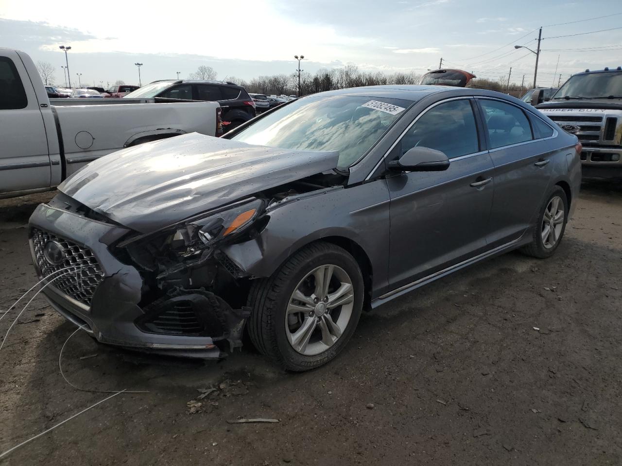 2018 Hyundai Sonata Sport en Venta en Indianapolis, IN - Front End