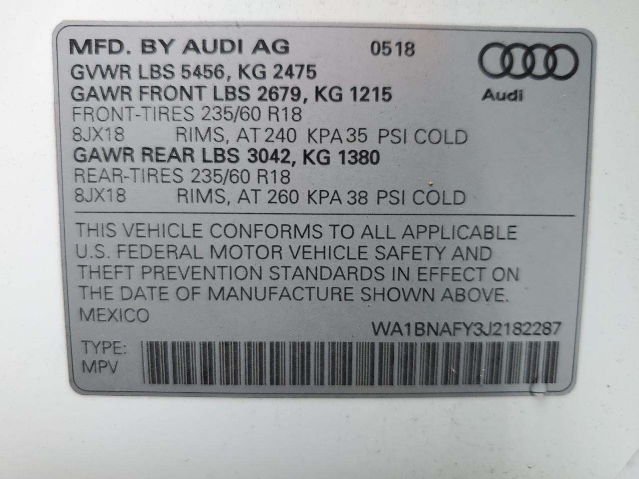 2018 Audi Q5 - Image 14