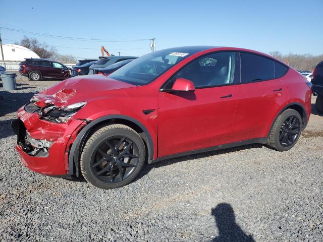  TESLA MODEL Y 2020 Czerwony
