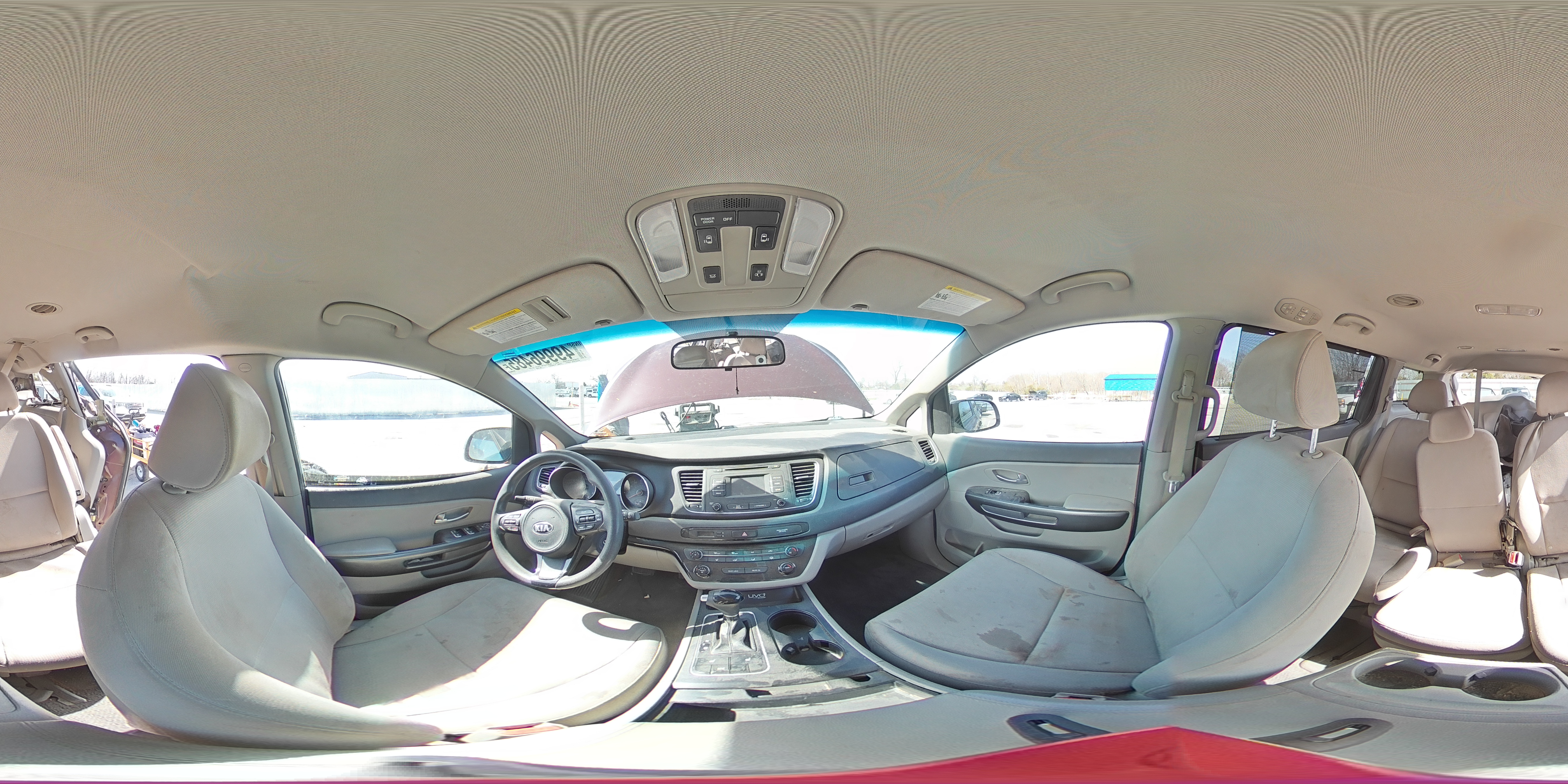 2015 Kia Sedona Lx VIN: KNDMB5C12F6058887 Lot: 49996485