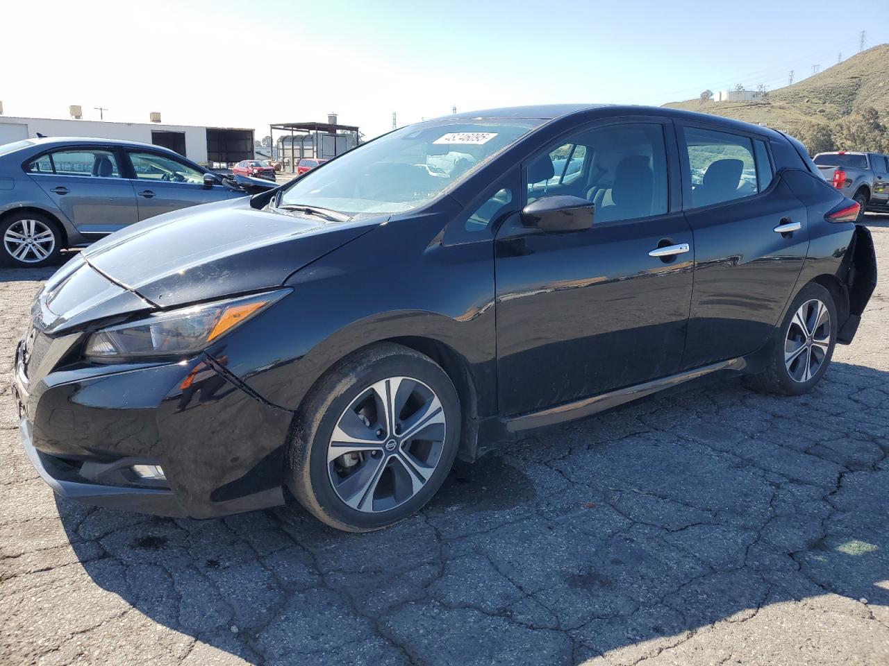 2020 Nissan Leaf Sv за продажба в Colton, CA - Rear End