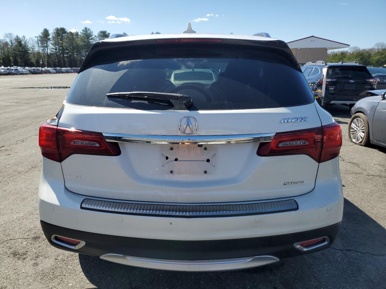 2016 Acura Mdx Advance VIN: 5FRYD4H94GB001843 Lot: 49820445