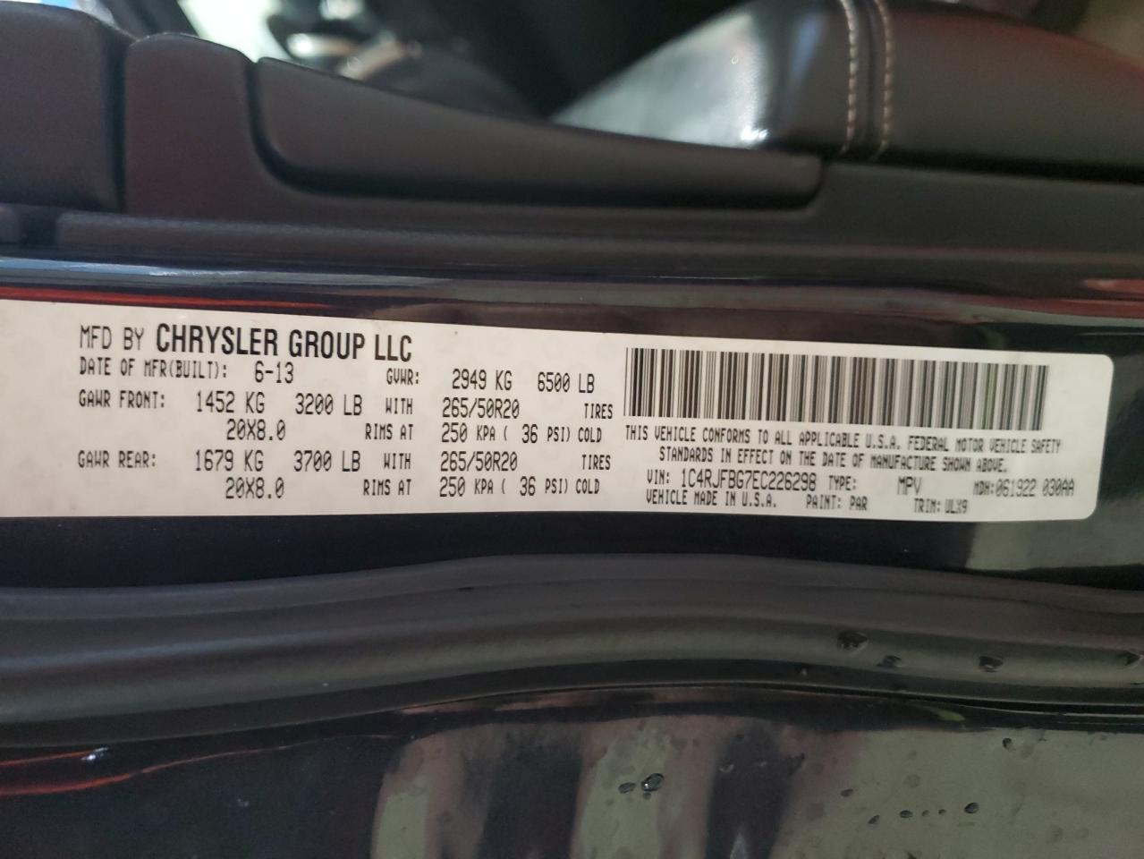 2014 Jeep Grand Cherokee - Image 13