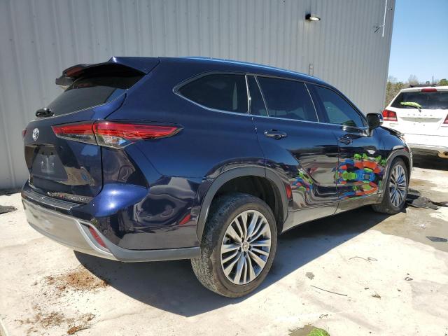  TOYOTA HIGHLANDER 2022 Granatowy
