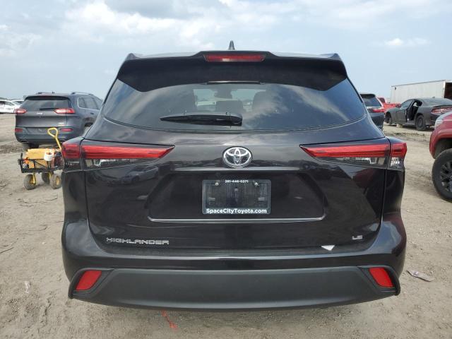  TOYOTA HIGHLANDER 2022 Черный