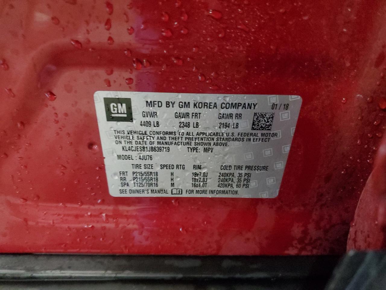 2018 Buick Encore - Image 15
