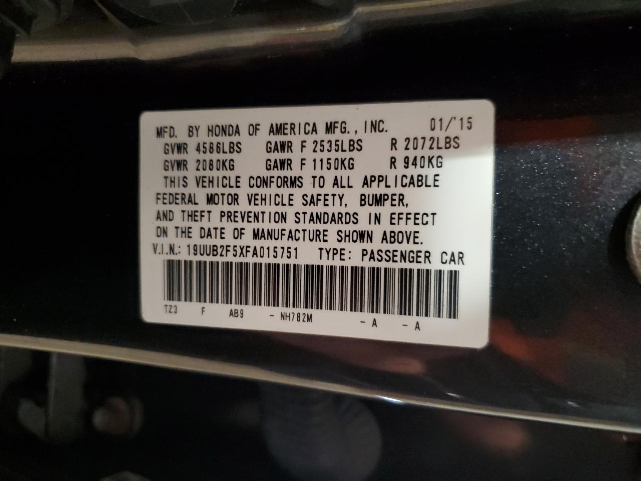 2015 Acura TLX - Image 14
