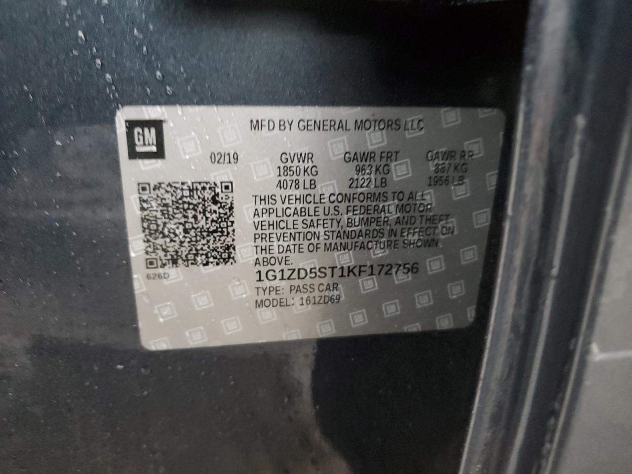 2019 Chevrolet Malibu - Image 12