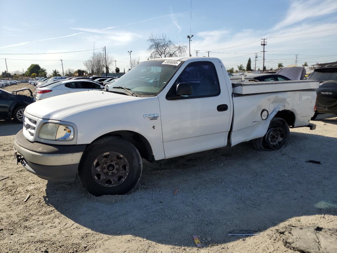 1999 Ford F250 zu verkaufen in Los Angeles, CA - Rear End