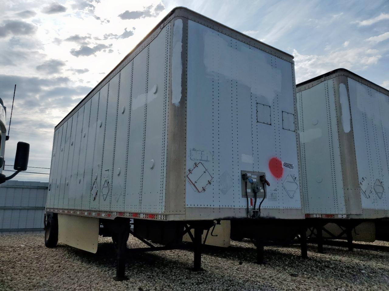 2007 Wabash 28 Dry Van Trailer de vânzare în Grand Prairie, TX - Normal Wear