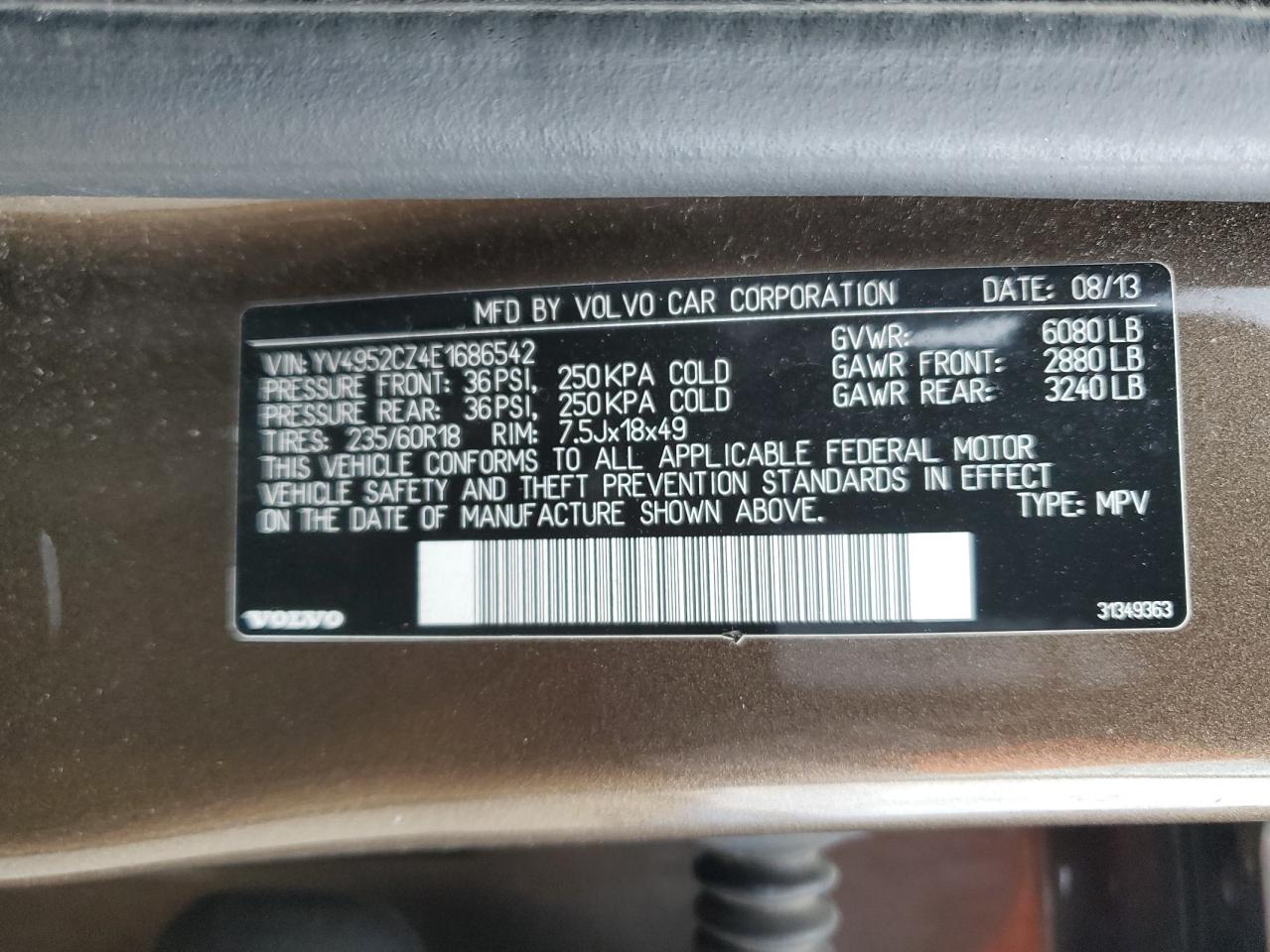 2014 Volvo XC90 - Image 14