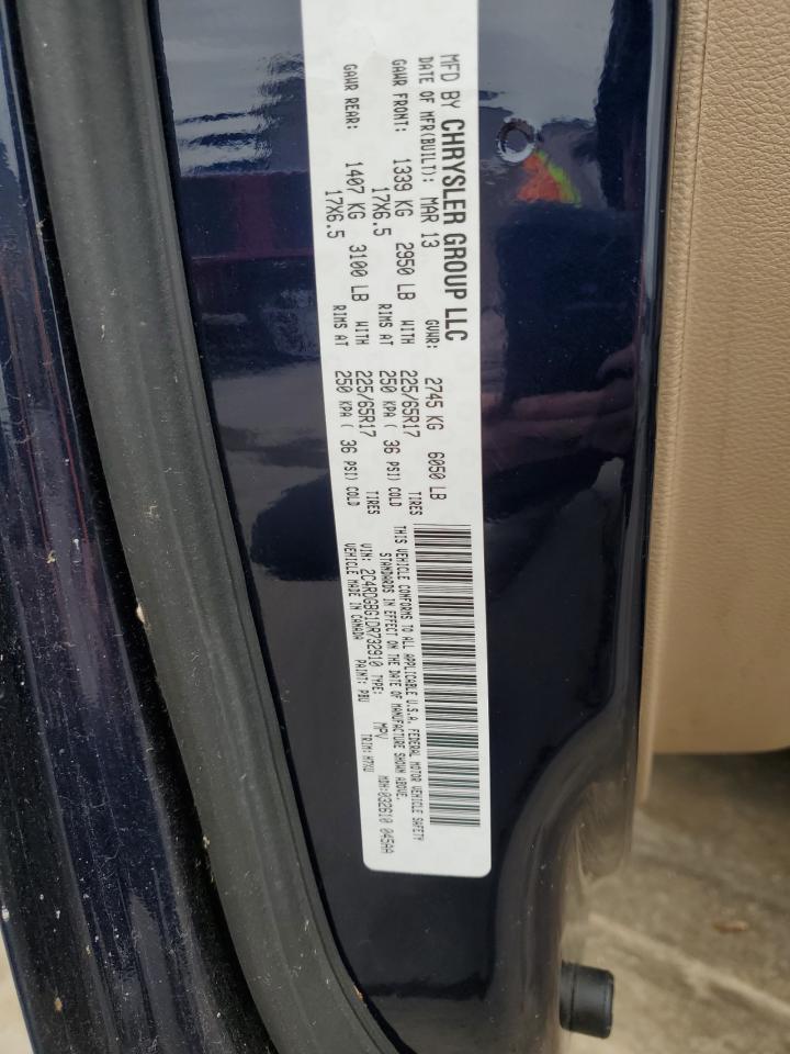 2013 Dodge Grand Caravan Se VIN: 2C4RDGBG1DR732910 Lot: 66913635