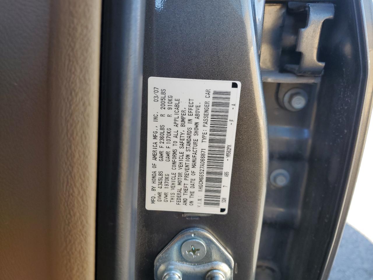 2007 Honda Accord - Image 12